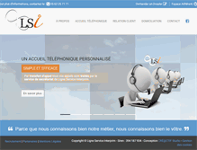Tablet Screenshot of ligneservice.com
